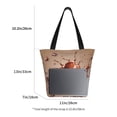 thumbnail image 3 of Balery Coffee Beans Chocolate Splash Bolsa de Hombro con Diseño, Bolsa Grande y Duradera, Bolsa Versátil para Compras, 3 of 6