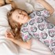thumbnail image 5 of Balery Poodle Dog Conjunto de Pijama Infantil de Manga Corta con Estampado – Ropa de Dormir de Algodón Suave-3X-Large, 5 of 6