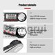 thumbnail image 2 of For Digital Display Angle Ruler Stainless Steel300mm, 2 of 5