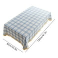 thumbnail image 2 of Mecorevxz Rectangular Tablecloth Washable Dustproofs and Wrinkle-resistants Suitable for Restaurants Picnics and Indoor/outdoor Dining - Farmhouses Cottons Tablecloth(A), 2 of 6