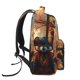 thumbnail image 3 of Fotbe Prairie Meditating Raccoon Mochila Casual con Estampado para Escuela, Viajes y Actividades al Aire Libre - Duradera, Ligera y Cómoda, 3 of 5