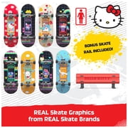 Tech Deck Powell Peralta Sk8shop Bonus Pack with Ramp, Includes 8 Fingerboards, for Ages 6 and up