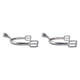 thumbnail image 4 of 2 piezas de espuelas para caballos, equipo ecuestre, espuelas portátiles para hombres, accesorios de caballero para entrenamiento de caballos de, 4 of 8