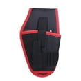 thumbnail image 1 of Pochette Portable pour Outils d'Électricien pour Perceuse Sans Fil Lithium 12V/18V Bord Rouge, 1 of 5