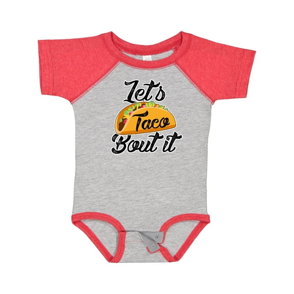 Inktastic Lets Taco Bout It Boys or Girls Baby Bodysuit
