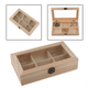 thumbnail image 3 of Vitrina de madera con 6 compartimentos para guardar té y café, 3 of 7