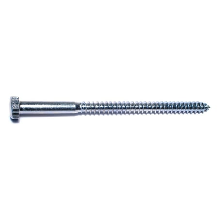 

5/16 x 5 Zinc Plated Grade 2 / A307 Steel Hex Head Lag Screws (50 pcs.)