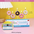 thumbnail image 6 of 5 Pcs Mini Cute Food Shaped Candles, Donut Shaped Birthday Cake Cupcake Decorations$$Home Decor, Kitchen, & Other, 6 of 6