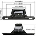thumbnail image 5 of Trailer LED License Plate Light Bracket Mount Universal 12V DC For RV Boat Tag, 5 of 10