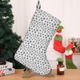 thumbnail image 4 of Christmas Stockings,Black and White Christmas Snowflake Pattern Stockings Christmas,14.8'' Xmas Stockings,Christmas Party Favors,Christmas Party Decorations,Christmas Stockings Personalized, 4 of 5