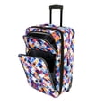 thumbnail image 3 of Blue Geo 3-Piece Expandable Rolling Luggage Set, 3 of 9