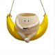 thumbnail image 1 of Maceta con Cara Oscilante, Maceta Colgante con Cara Sonriente, Maceta de Resina para Cadena de Perlas, Plantas Vivas de Interior y Exterior, 1 of 5