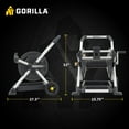 thumbnail image 3 of Gorilla 225 ft. Aluminum Zero-Rust Mobile Hose Reel, 3 of 13