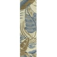 thumbnail image 2 of 2'3" x 8' Runner Wool Ivory/Blue Area Rug, 2 of 2