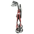 thumbnail image 5 of Drive Medical Rollator Rolling Walker with 6" Wheels, Red, 5 of 9