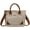 Beige, variant on Kukuzhu Canvas Hobo Bag for Women Large Crossbody Shoulder Bag Handbag Totes Versatile Purse Commuting Satchele