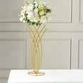 thumbnail image 6 of Efavormart 2FT Tall Gold Metal Mermaid Tail Flower Frame Table Centerpiece, Wedding Floral Display Stand, 6 of 11
