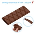 thumbnail image 3 of Uxcell Couteau de Coupe Manche Rétractable Antidérapant, Motif x Marron 2249, 3 of 6