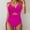 Pink, variant on Women Swimsuit under $5! Xqxayjr One Piece Swimsuits for Women Modest Tummy Control Bathing Suit Cutout Mesh Criss Cross Push Up Bathing Suits Slimming Full Coverage Mesh Swim Suits