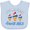 AE-Light Blue, variant on Inktastic It's My First 4th of July Boys or Girls Baby Bib