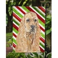 thumbnail image 3 of Carolines Treasures SC9612GF Cocker Spaniel Candy Cane Christmas Flag Garden Size, 3 of 3