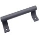thumbnail image 1 of Manija de puerta corredera de aleación de aluminio de 200 mm Manija de puerta de vidrio de balcón Manija de puerta de gabinete de baño Manija de puerta de almacén Manija de metal moderna (gris) JAMW Sencillez, 1 of 5