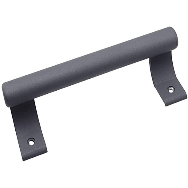 Manija de puerta corredera de aleación de aluminio de 200 mm Manija de puerta de vidrio de balcón Manija de puerta de gabinete de baño Manija de puerta de almacén Manija de metal moderna (gris) JAMW Sencillez