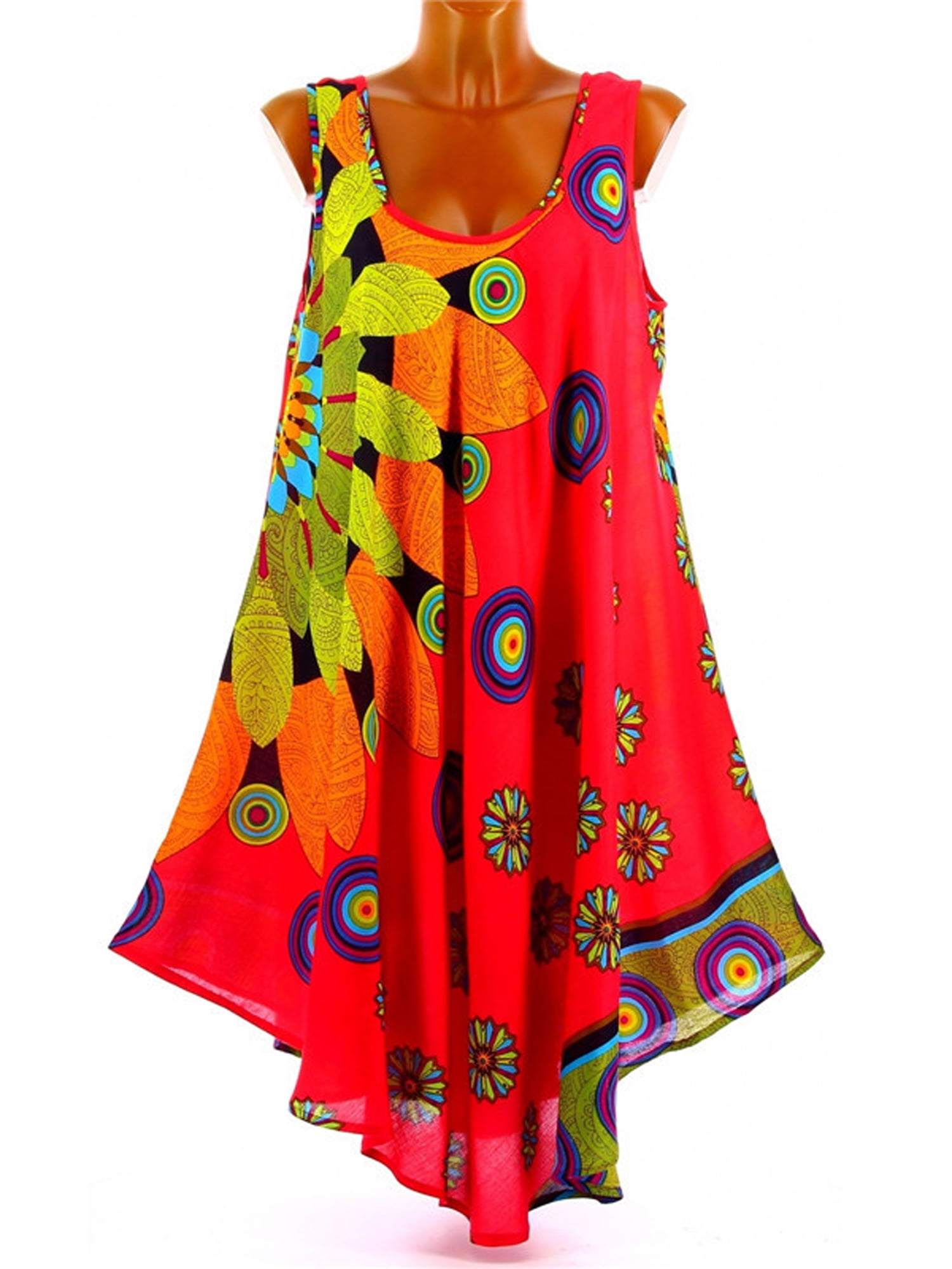 chiffon swing dress plus size