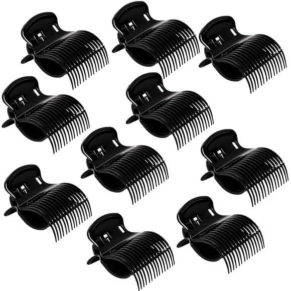 10PCS Hot Hair Roller Clips -Hair Curler Claw Clip - Replacement Roller Clips for Women