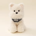thumbnail image 5 of YOHAVEN Plush Westie Puppy Stuffed Toy, Realistic White Terrier Doll For Men And Women, Soft Filled Cuddly Companion, Shelf Or Bed Decor, Birthday Or Holiday Gift, Calming Comfort For Loved Ones, 5 of 7