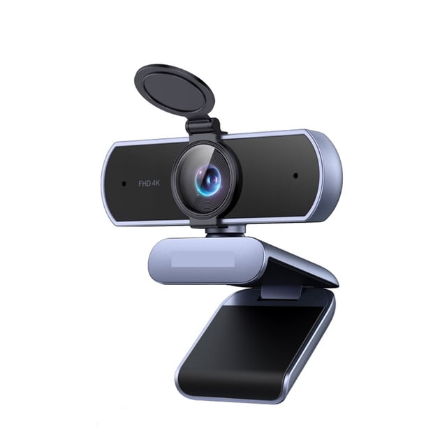 Caméra Web 4K FHD 1080P 8 MP pour PC, Mise au Point Automatique PDAF, Micros à Réduction de Bruit à Double IA, Caméra Caméra Web Fonctionne, Facile à Utiliser