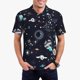 thumbnail image 1 of Fotbe Galaxy2 Camiseta Polo de Golf para Hombre con Estampado – Camisa Deportiva Transpirable con Cuello Abotonado-Small, 1 of 6