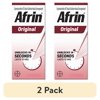 (2 pack) Afrin Original 12 Hour Nasal Congestion Relief Spray - 30 ml
