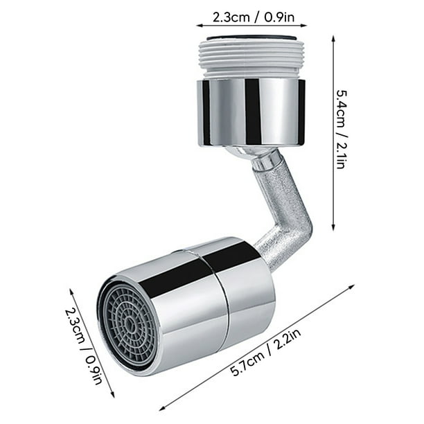 Aireador de grifo BuyWeek antisalpicaduras extensor de 360 grados