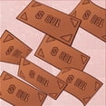 thumbnail image 1 of Ahgly Company Machine Washable Indoor Square Transitional Grapefruit Red Area Rugs, 7' Square, 1 of 7