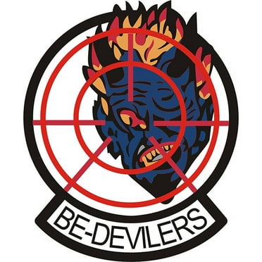 3.8 Inch VF-74 'Be-Devilers' Patch Decal