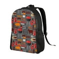 thumbnail image 2 of Honeii BBQ Icons Print Laptop Backpack for Work, College, Travel, Daily Backpacks for Men Women, Sport Rucksack,Computer Bag, 2 of 8