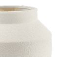 thumbnail image 3 of Bouclair White Textured Ceramic Vase, 3 of 6