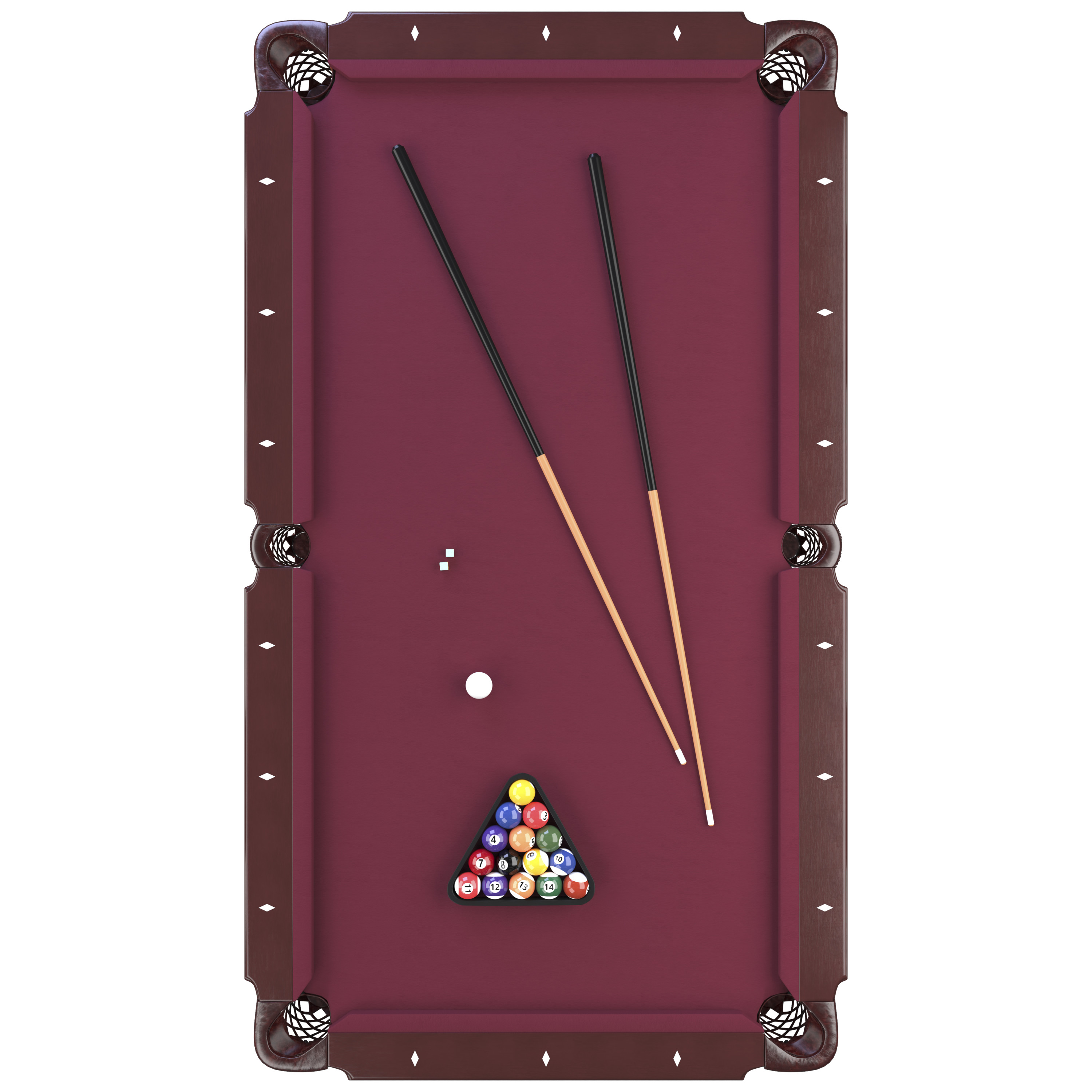 Fat Cat Reno 7.5' Pool Table with Pool Cues and Accessories - image 5 of 13
