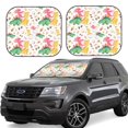 thumbnail image 1 of Saiise Cute Baby Dinosaurs for Foldable Car Sun Shades (2-Pack) Offer Sun Protection with an Easy-fold Design for Convenient Windshield Shading-Medium, 1 of 6