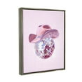 thumbnail image 4 of Stupell Industries Glam Pink Disco Cowgirl Beauty & Fashion Painting Gray Floater Framed Canvas Art Print Wall Art, 17 x 21, 4 of 10