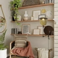 thumbnail image 6 of Kiven Dimmable Clip-on Desk Lamp, 1-Light Rattan Nightstand Lamp with Flexible Arm, 8.2FT Plug in Cord, Decorative Clamp Lamp for Office Home Bookshelf Bedside E26 Sokcet DZ0314-BG, 6 of 6