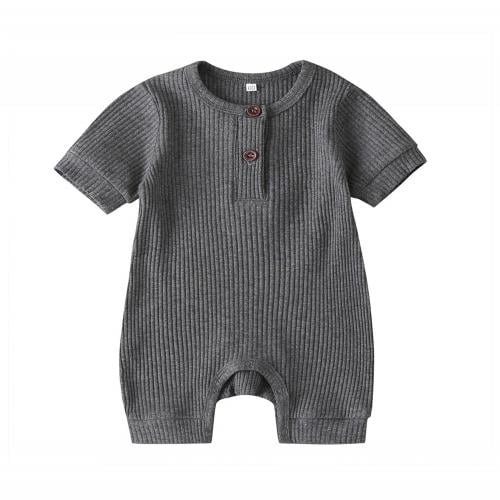 New Baby Newborn Girl Boy Short Sleeve Romper w/ Stars Bodysuit Jumpsuit Clothes 