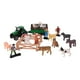 thumbnail image 3 of Figuras de animales de granja, modelos de figuras, juguetes educativos, textura detallada, decoración, colección de , juguete para niños. 20 piezas, 3 of 9