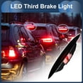 thumbnail image 2 of Luces de freno LED únicas para Renault Modus 2004-2012, carcasa negra de plástico impermeable, 2 of 7