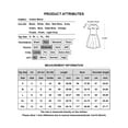 thumbnail image 2 of Julycc Womens Cotton Linen Pockets Maxi Dress Casual Short Sleeve Shirred Midi Dresses, 2 of 2