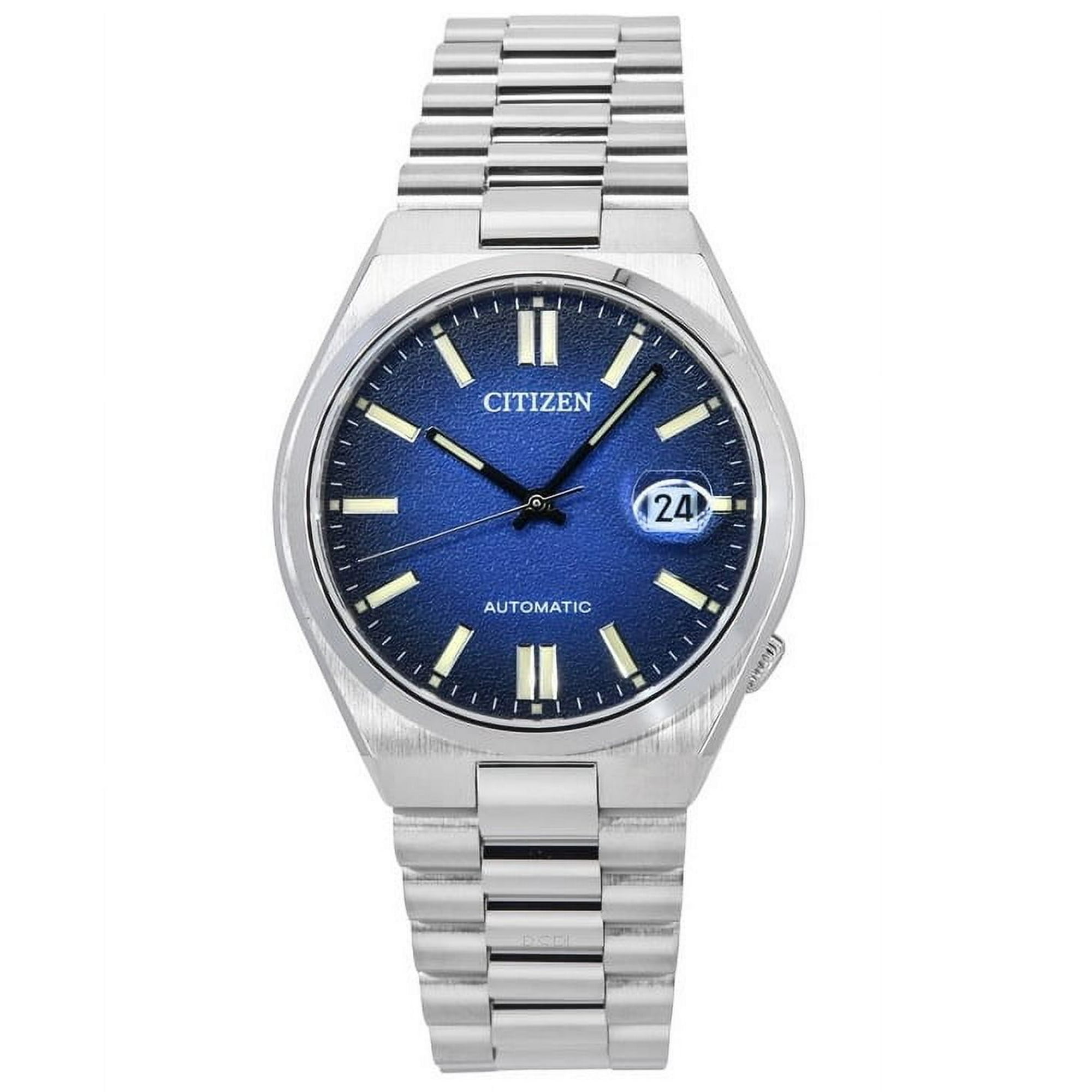 Tsuyosa Automatic Blue Dial Men's Watch NJ0151-88L