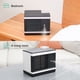thumbnail image 5 of Condicionador portátil blanco, enfriador evaporativo, recargable por USB, 3 velocidades, ventilador humidificador, 5 of 6