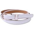 thumbnail image 2 of Nouvelle Mode Accessoires Vintage pour Femmes Ceinture en Cuir Fine Décontractée, 2 of 2