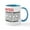 White/Blue Inside, variant on CafePress - Evil Genius Seeks Minions Mug - 11 oz Ceramic Mug - Novelty Coffee Tea Cup